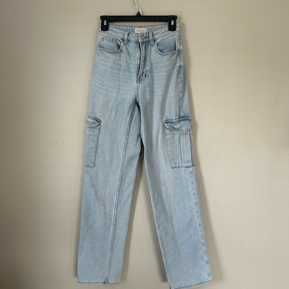 PacSun Denim - PacSun Light Blue 90’s Boyfriend Straight Leg Cargo jeans